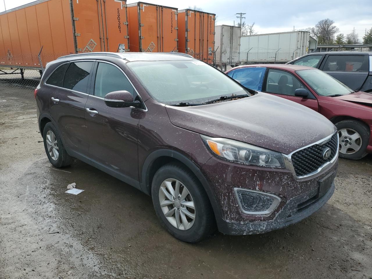 2018 KIA Sorento VIN 5XYPG4A39JG345727 Copart auction photo, mechanical damage thumbnail 4