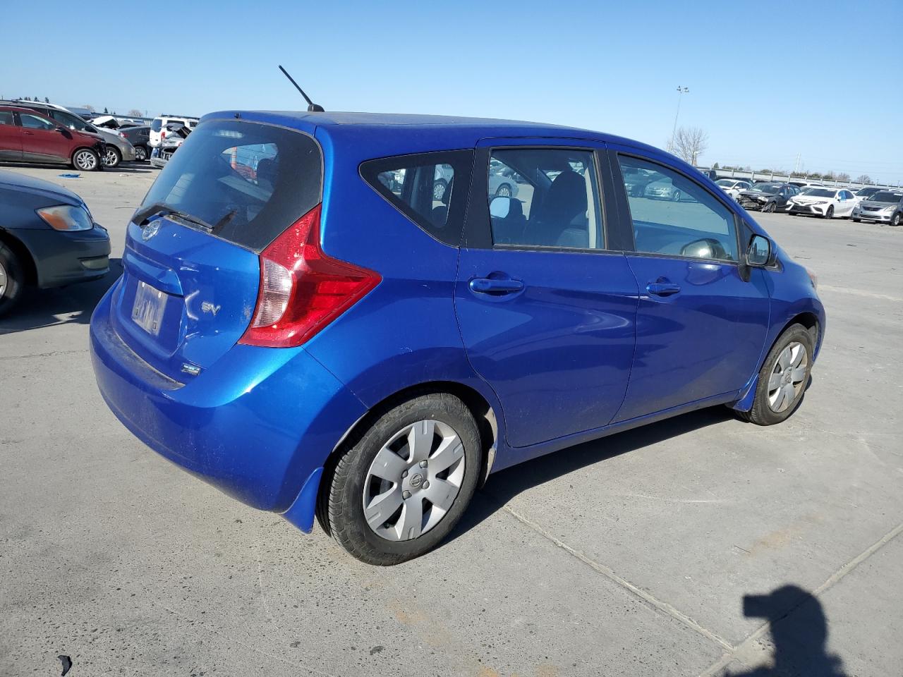 2014 Nissan Versa VIN 3N1CE2CP9EL419416 Copart auction photo, water/flood damage thumbnail 3