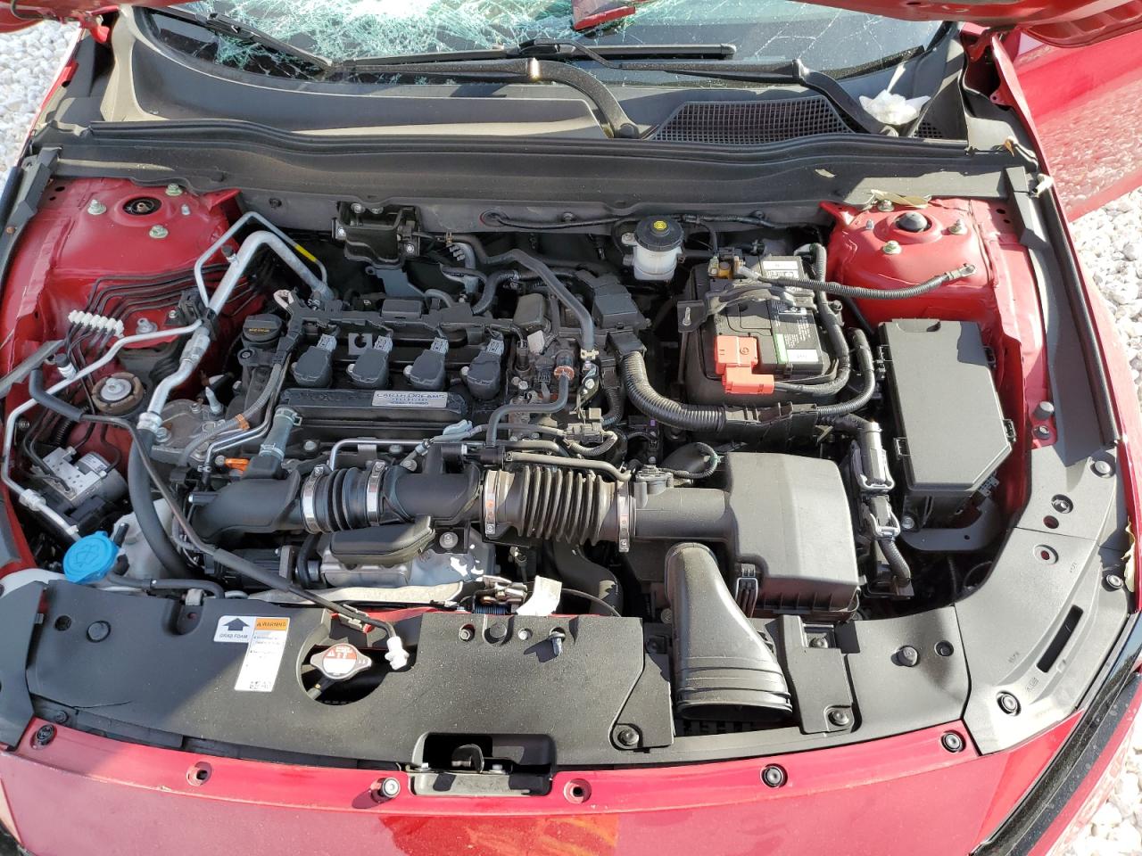 2018 Honda Accord VIN 1HGCV1F37JA001004 Copart auction photo, rollover damage thumbnail 12