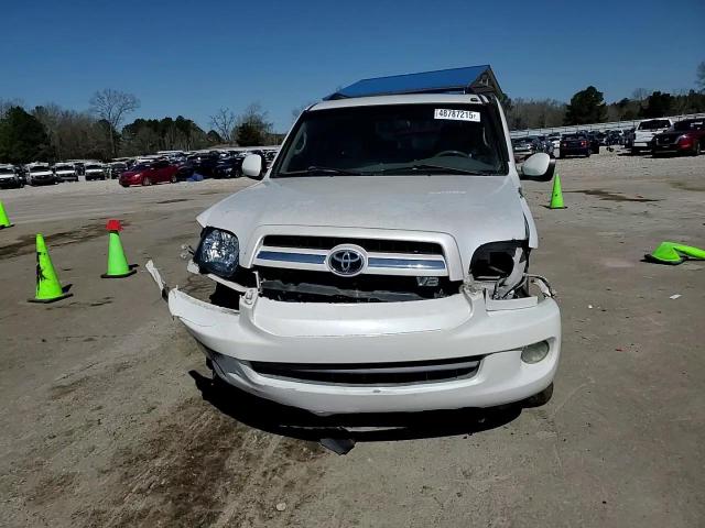 2005 Toyota Sequoia VIN 5TDZT38A75S250286 Copart auction photo, all over damage thumbnail 11
