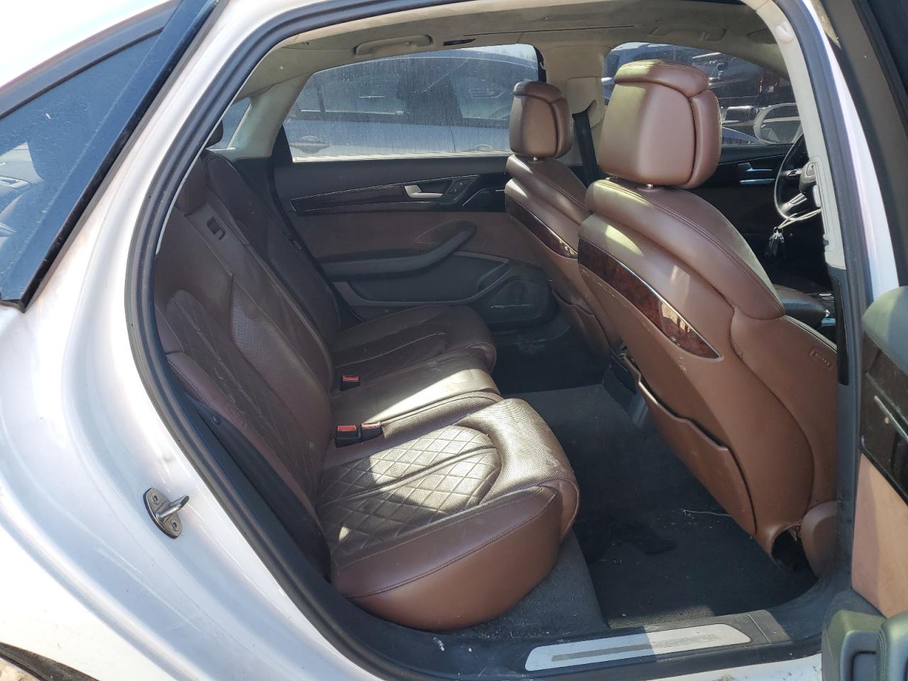 2014 Audi A8 VIN WAUR2AFD9EN004542 Copart auction photo, front end / mechanical damage thumbnail 10