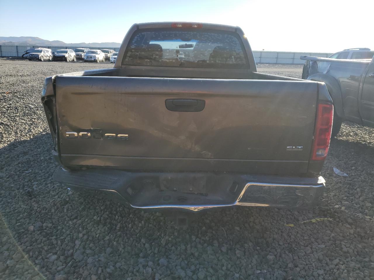 2004 Dodge RAM VIN 1D7HA18D94S672216 Copart auction photo, rear end damage thumbnail 6