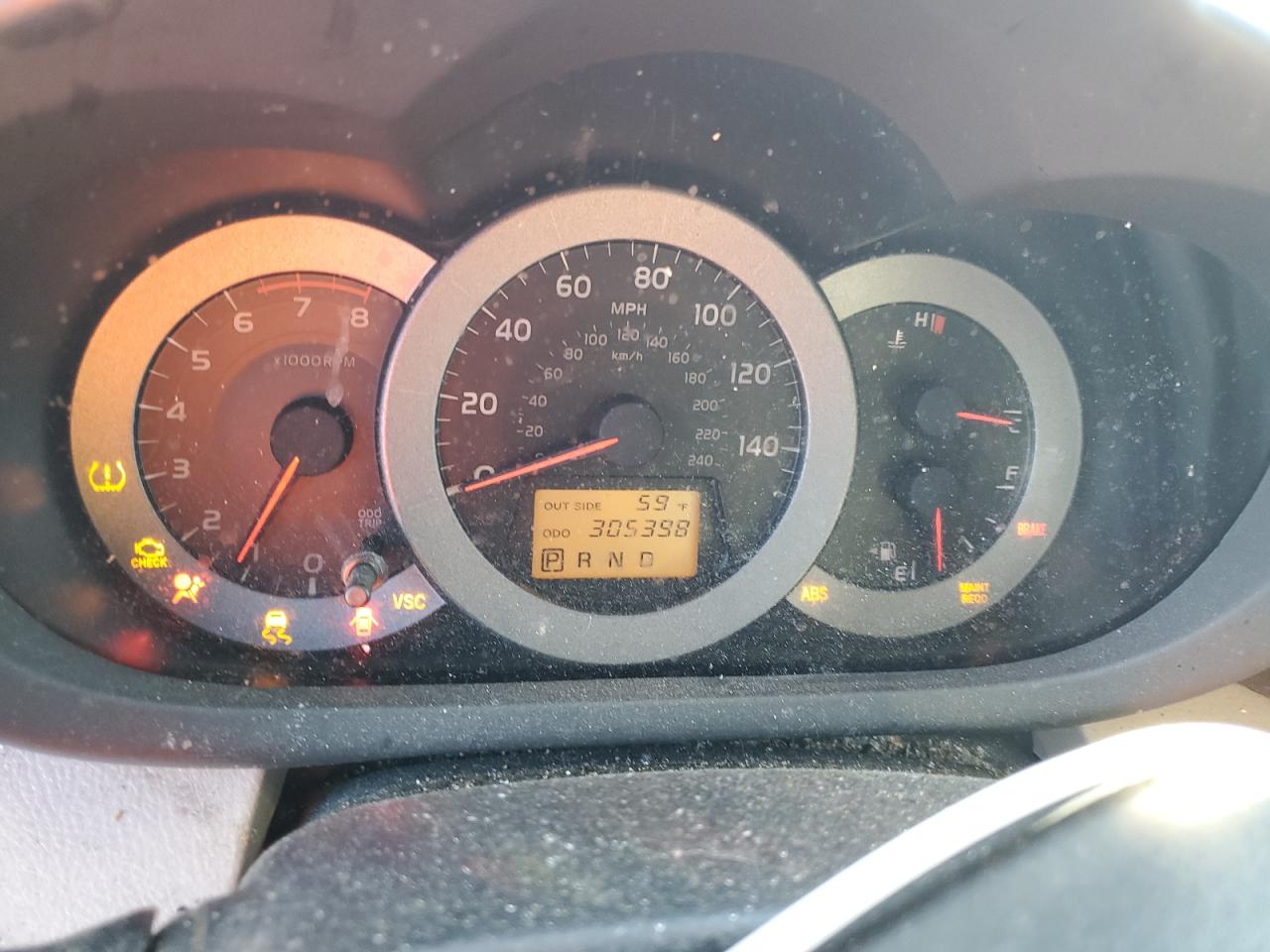 2008 Toyota RAV 4 VIN JTMZK34V785022648 Copart auction photo, all over damage thumbnail 9