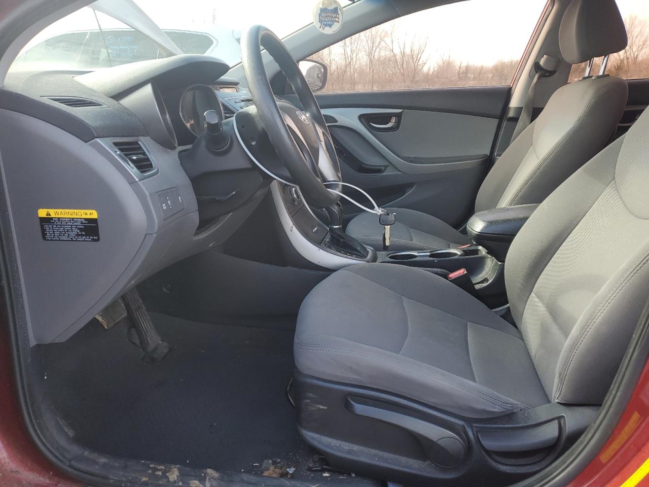 2014 Hyundai Elantra VIN 5NPDH4AE0EH541541 Copart auction photo, front end damage thumbnail 7