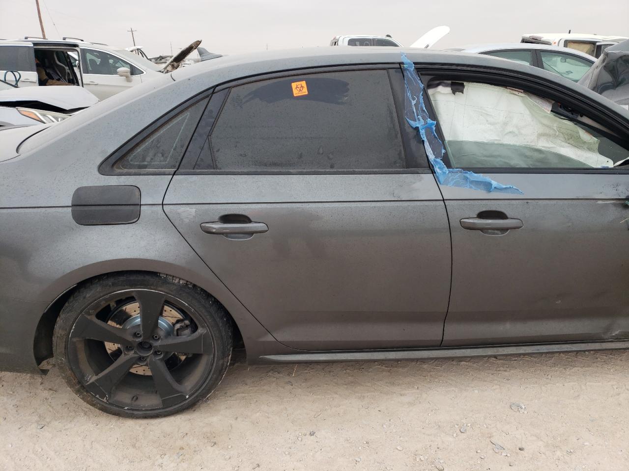 2018 Audi RS4 VIN WAUB4AF4XJA082633 Copart auction photo, front end damage thumbnail 10