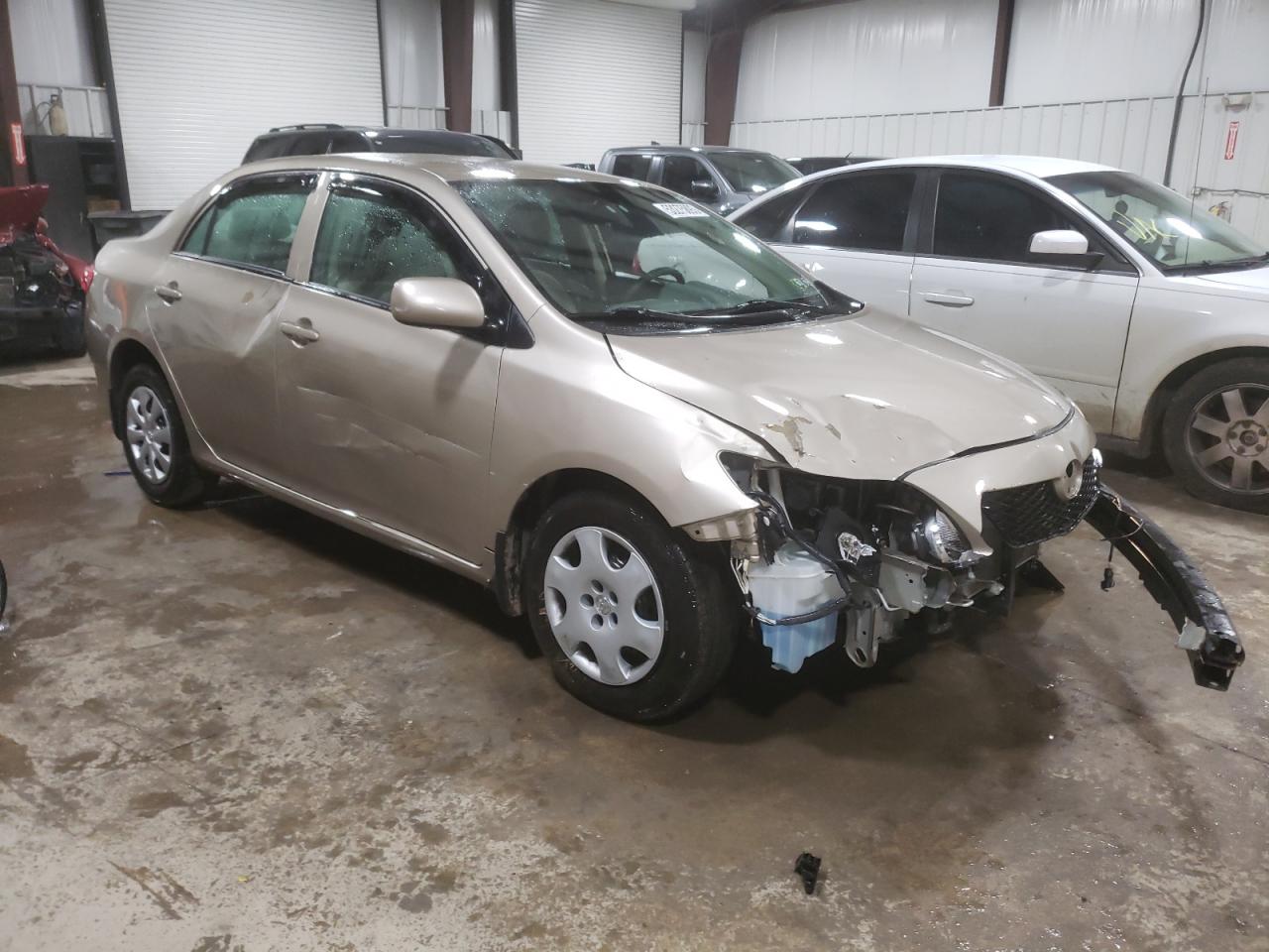 2009 Toyota Corolla VIN 2T1BU40E59C115115 Copart auction photo, front end / side damage thumbnail 4