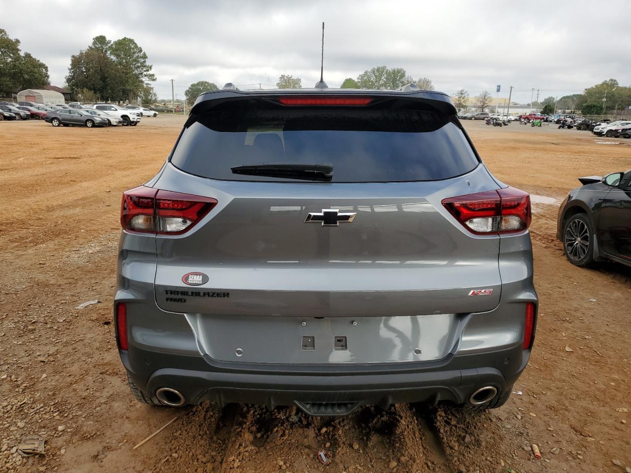 2022 Chevrolet TrailBlazer VIN KL79MUSL7NB035525 Copart auction photo, front end / side damage thumbnail 6