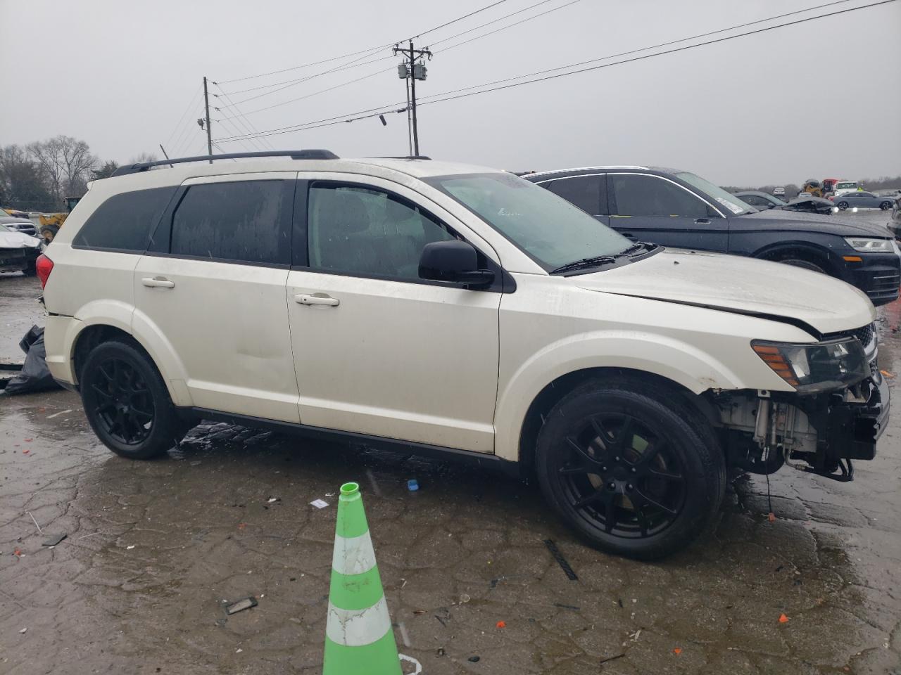 2013 Dodge Journey VIN 3C4PDCBG3DT687983 Copart auction photo, front end damage thumbnail 4
