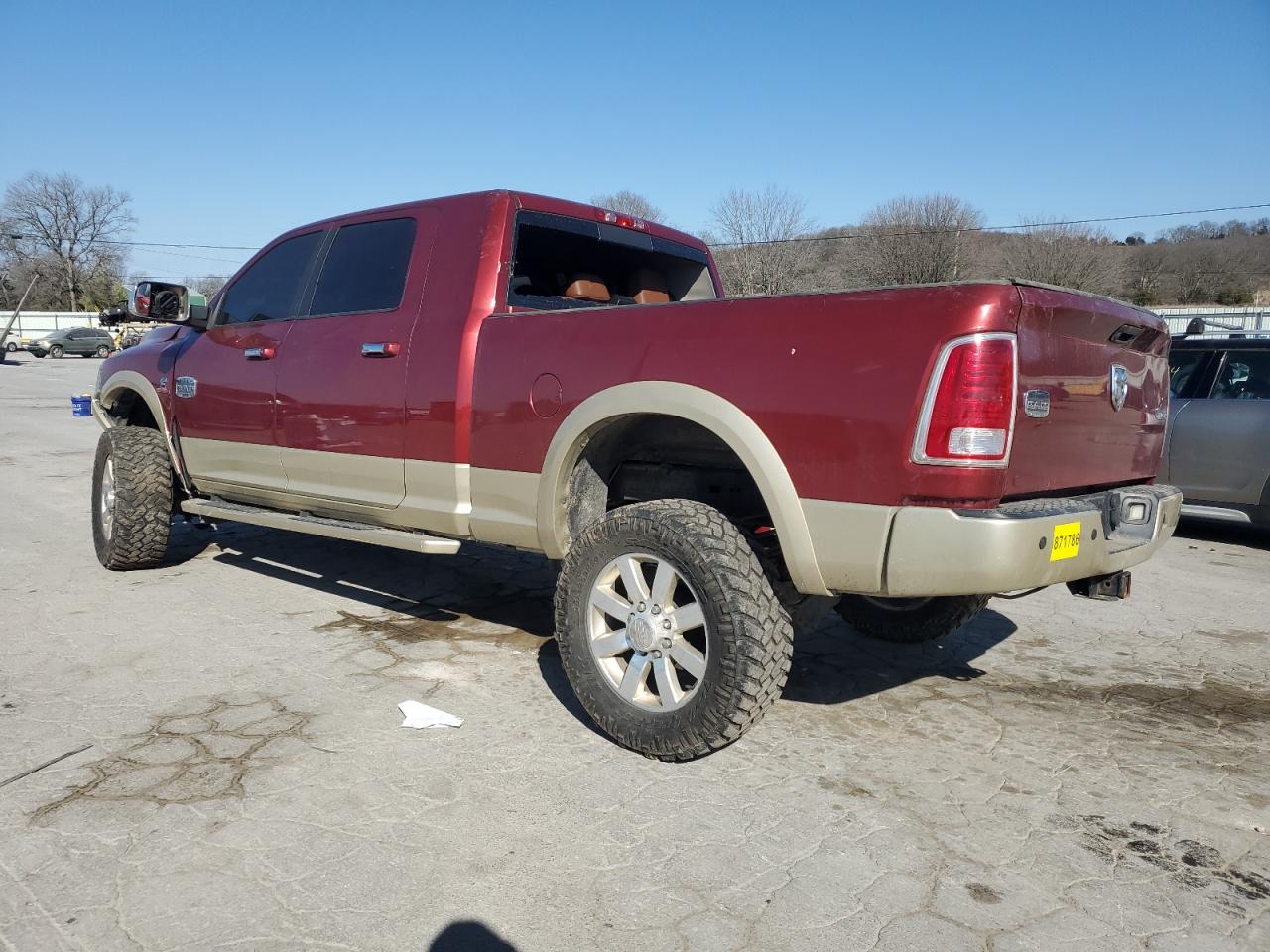 2014 RAM 2500 VIN 3C6UR5PL0EG323074 Copart auction photo, biohazard/chemical / front end damage thumbnail 2
