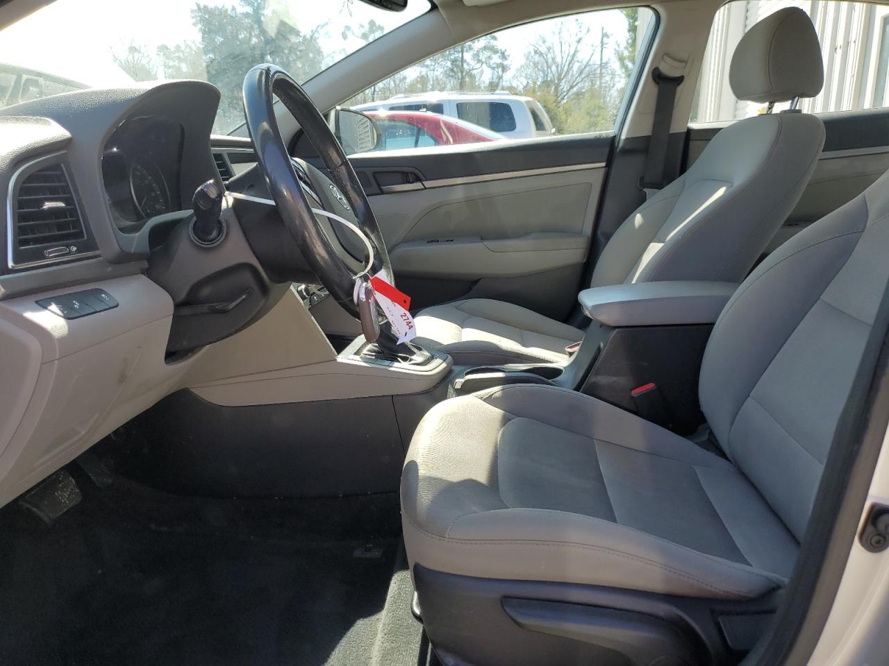 2018 Hyundai Elantra VIN 5NPD84LF9JH386262 Copart auction photo, rear end / side damage thumbnail 7