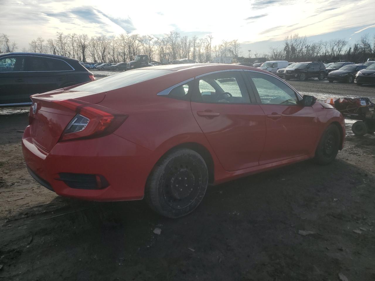 2017 Honda Civic VIN 2HGFC2F54HH516130 Copart auction photo, front end / minor dent/scratches damage thumbnail 3