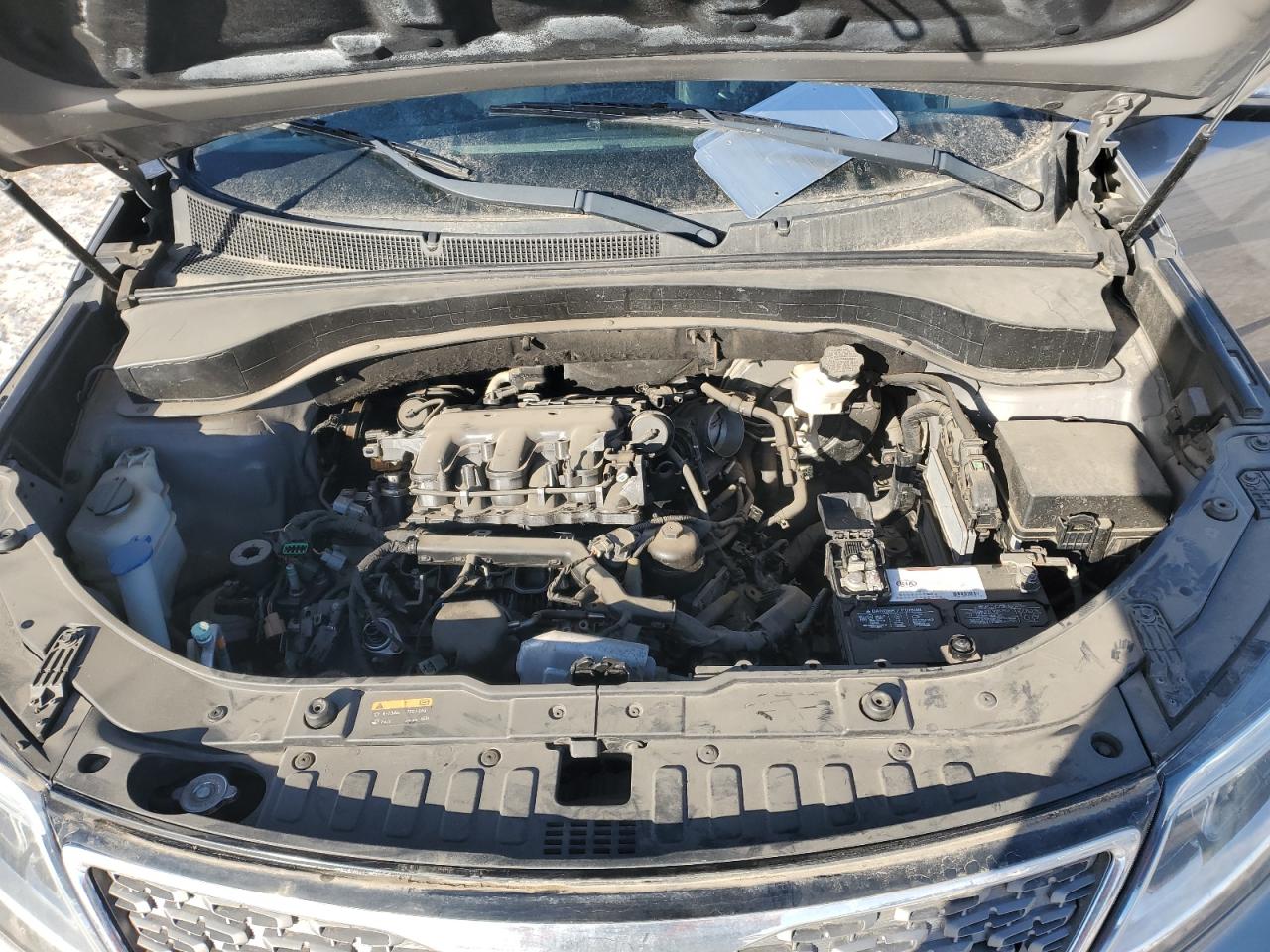 2014 KIA Sorento VIN 5XYKW4A78EG541258 Copart auction photo, mechanical / rear end damage thumbnail 12