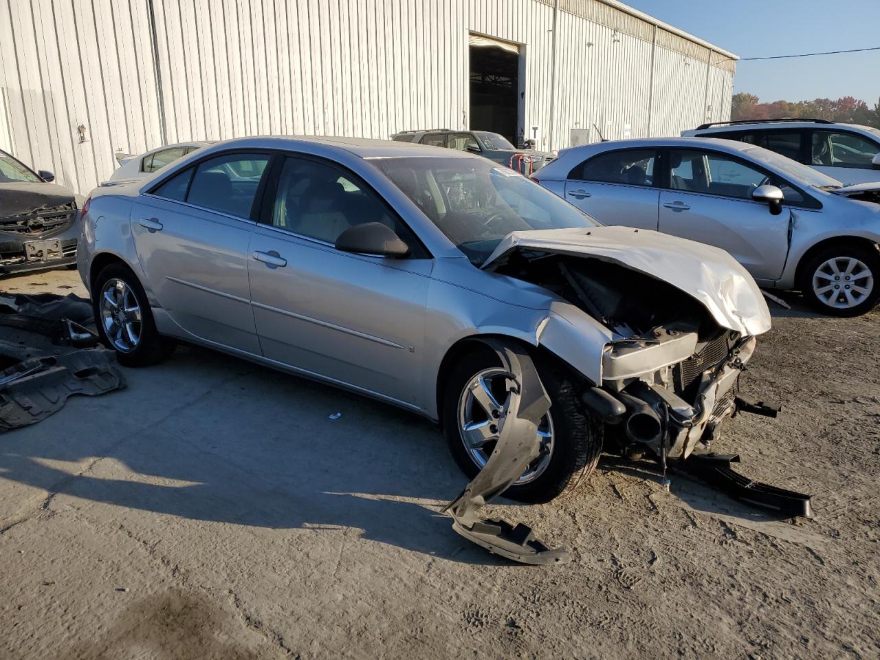 2006 Pontiac G6 VIN 1G2ZH558964123748 Copart auction photo, front end / side damage thumbnail 4