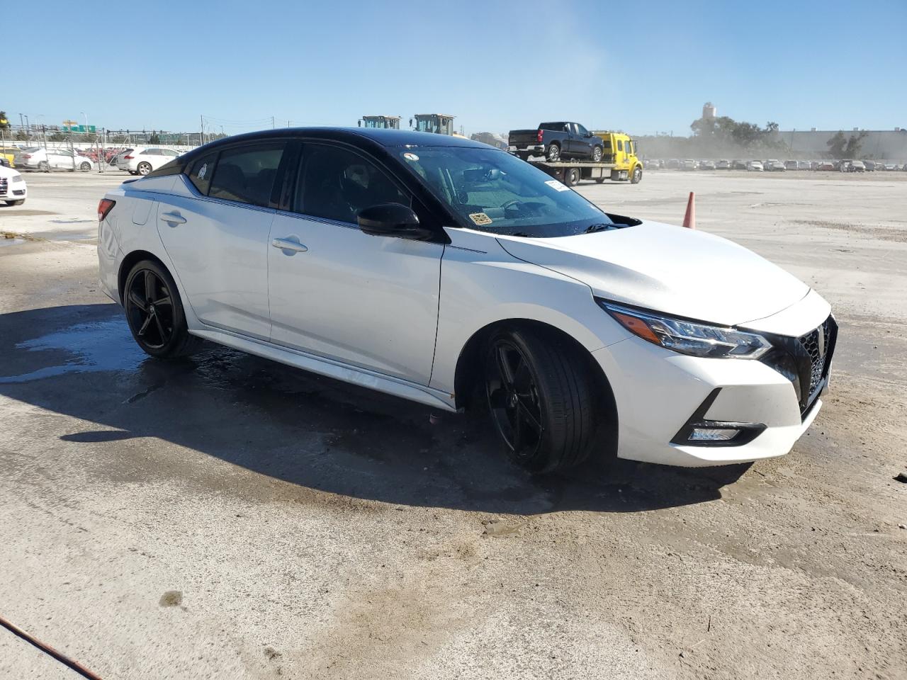 2022 Nissan Sentra VIN 3N1AB8DV5NY262843 Copart auction photo, front end damage thumbnail 4