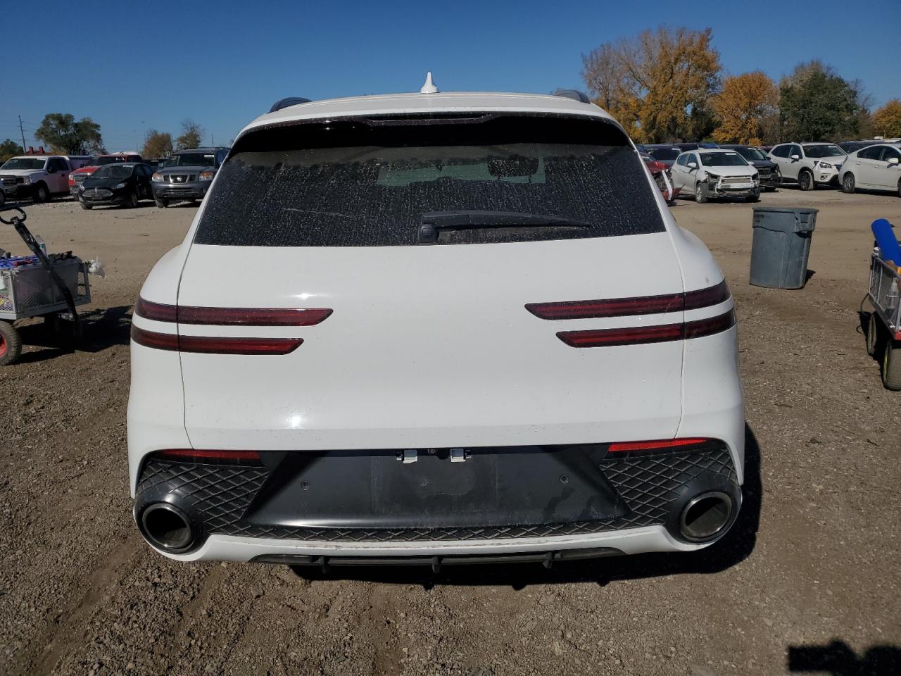2022 Genesis Gv70 VIN KMUMCDTC3NU015045 Copart auction photo, front end / side damage thumbnail 6