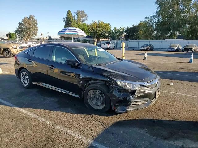 2018 Honda Civic VIN 2HGFC2F59JH562767 Copart auction photo, front end / side damage thumbnail 11