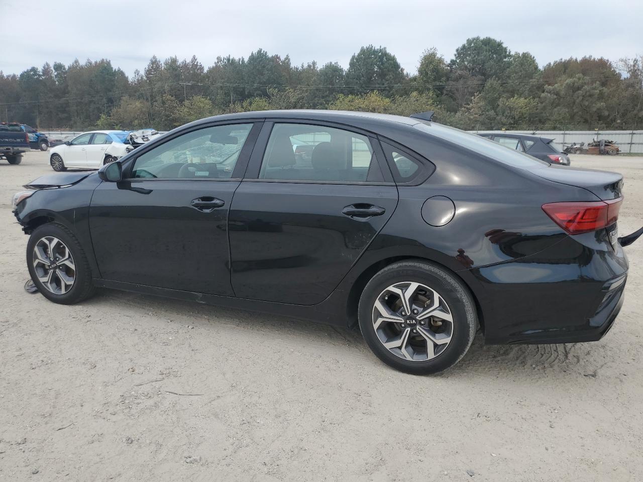 2019 KIA Forte VIN 3KPF24AD8KE085872 Copart auction photo, front end / minor dent/scratches damage thumbnail 2