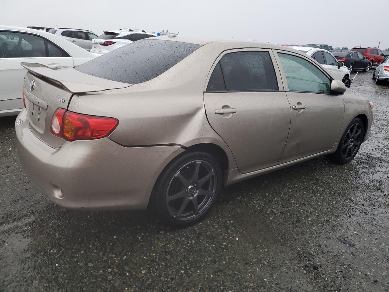 2009 Toyota Corolla VIN 1NXBU40E39Z053065 Copart auction photo, side / minor dent/scratches damage thumbnail 3