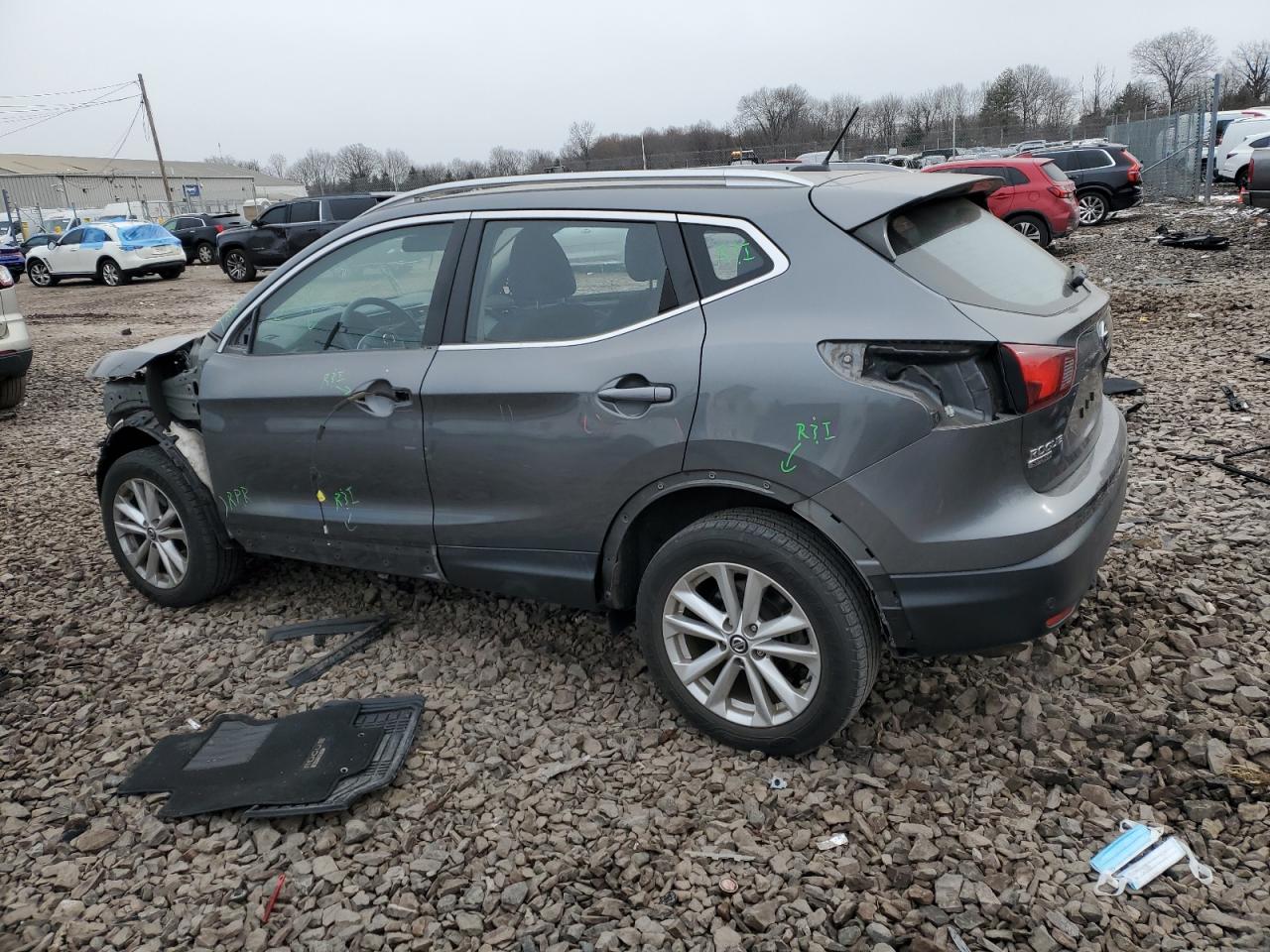 2019 Nissan Rogue VIN JN1BJ1CR6KW311585 Copart auction photo, front end damage thumbnail 2
