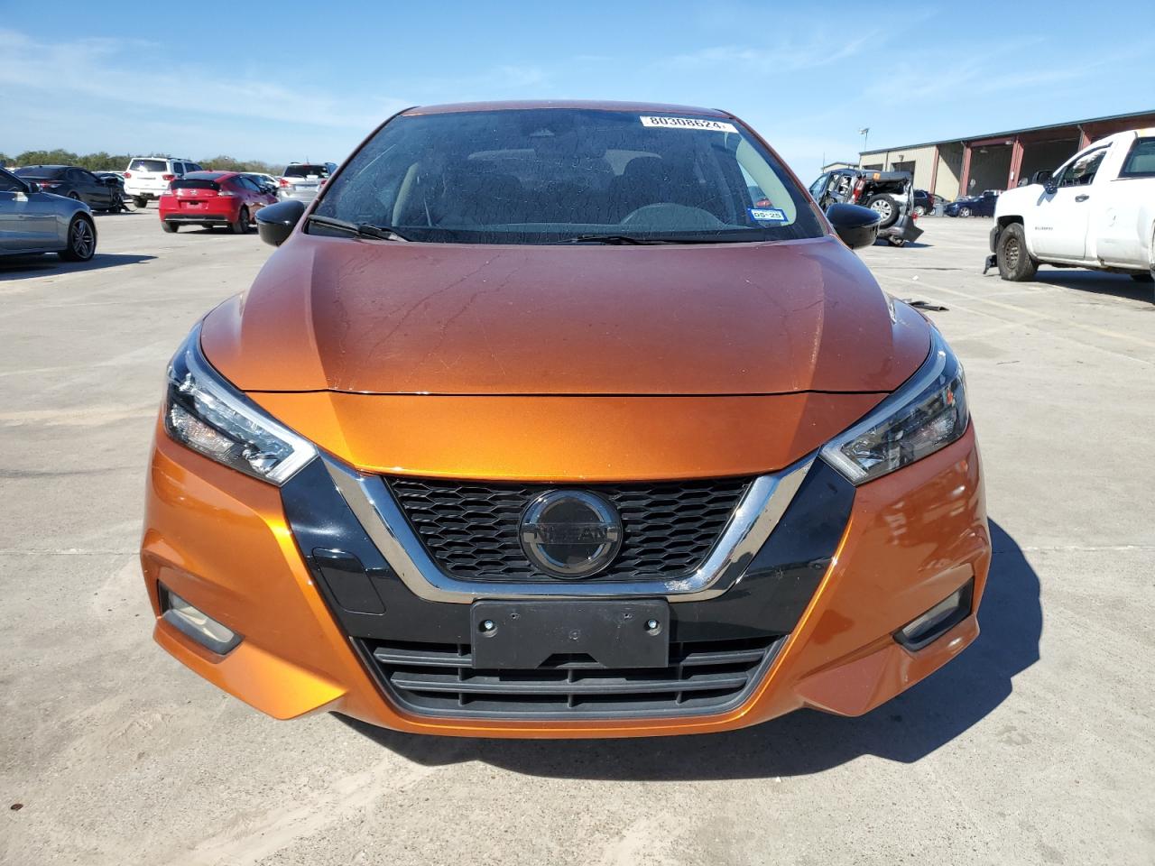 2021 Nissan Versa VIN 3N1CN8FV8ML822282 Copart auction photo, rear end damage thumbnail 5