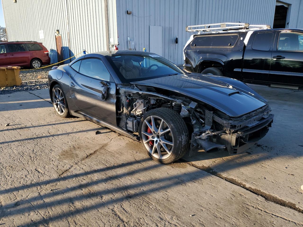 2010 Ferrari California VIN ZFF65LJA8A0168430 Copart auction photo, front end damage thumbnail 4