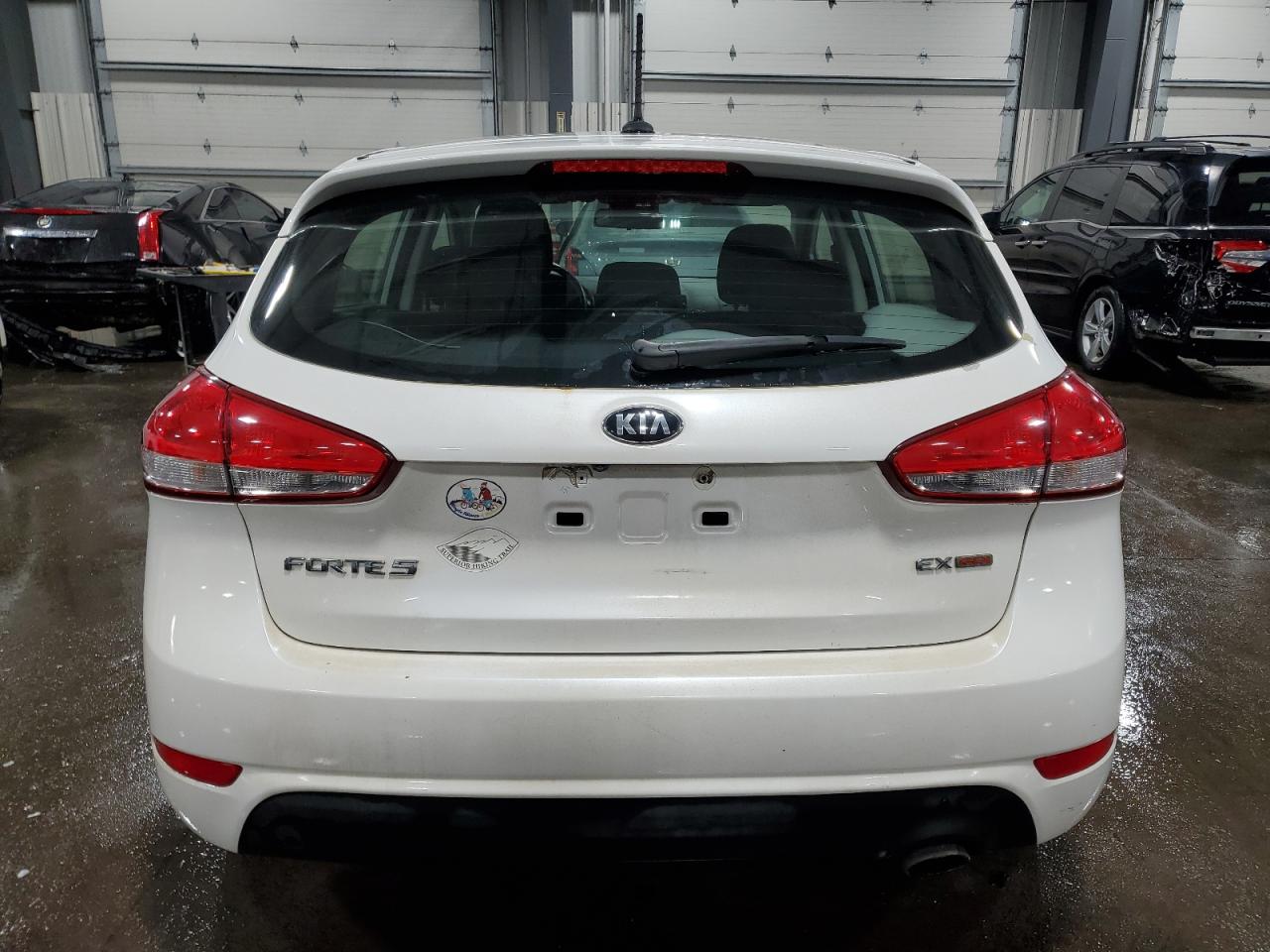 2014 KIA Forte VIN KNAFX5A86E5178638 Copart auction photo, front end damage thumbnail 6