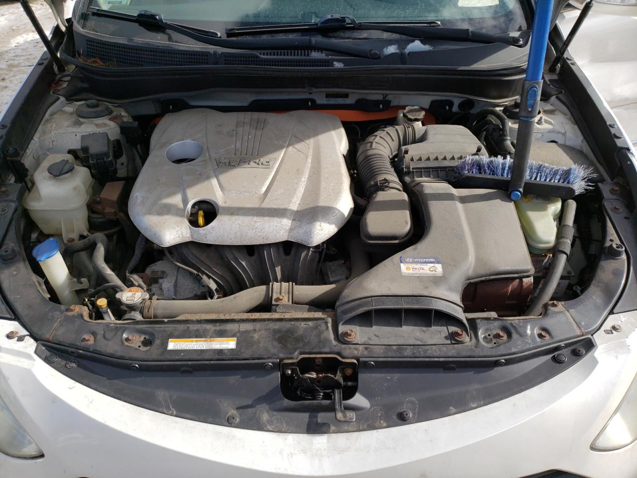2011 Hyundai Sonata VIN KMHEC4A46BA007520 Copart auction photo, side / minor dent/scratches damage thumbnail 11