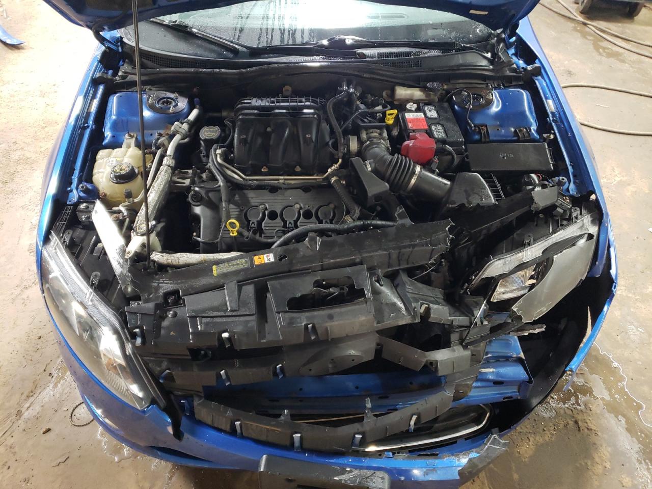 2012 Ford Fusion VIN 3FAHP0HG1CR114146 Copart auction photo, front end damage thumbnail 11