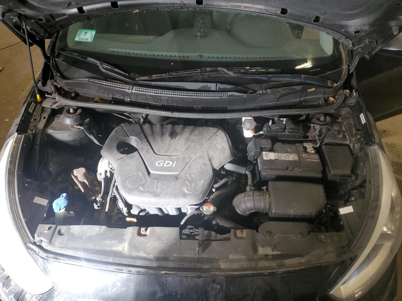 2014 Hyundai Accent VIN KMHCU4AE5EU620258 Copart auction photo, mechanical damage thumbnail 11
