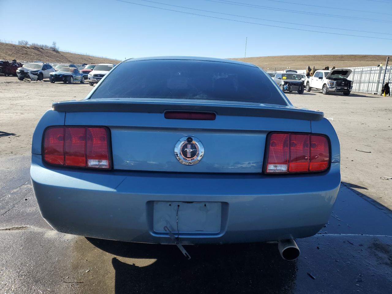 2007 Ford Mustang VIN 1ZVHT80N075346175 Copart auction photo, front end damage thumbnail 6