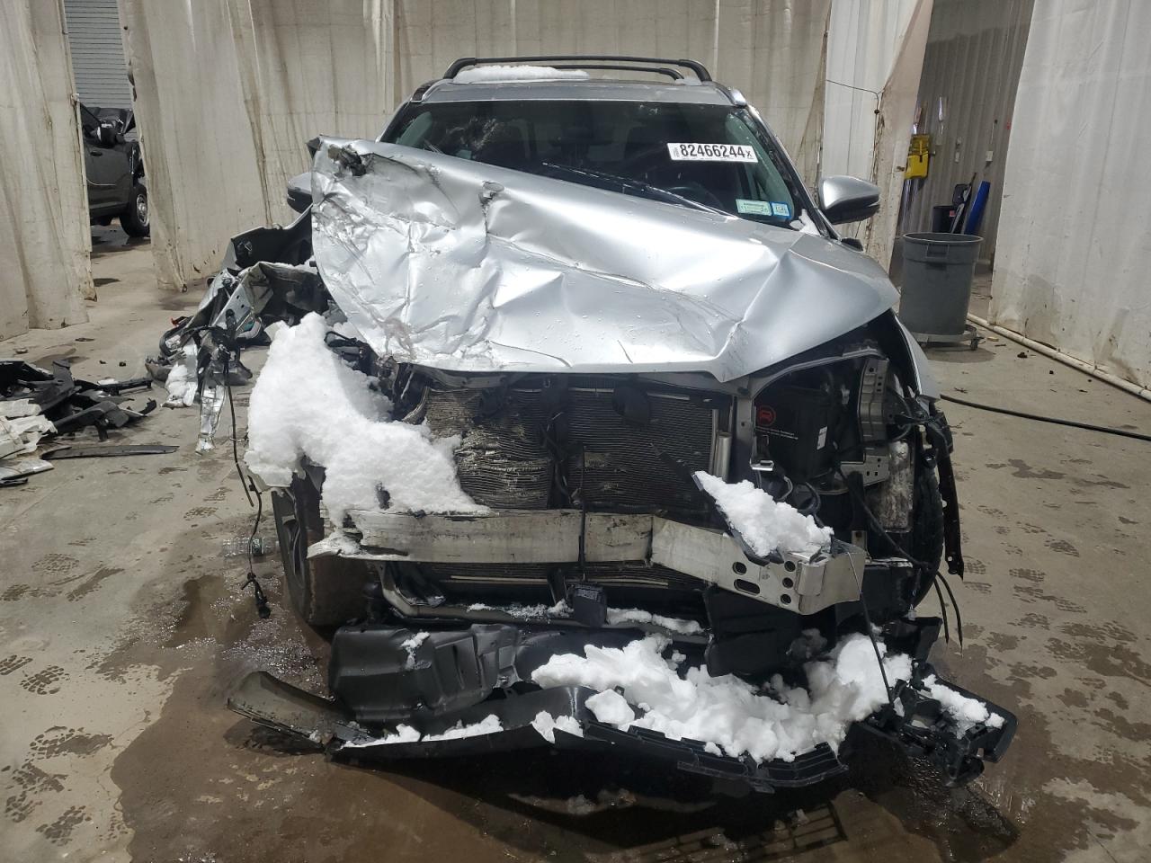 2019 Toyota Highlander VIN 5TDJZRFH4KS921228 Copart auction photo, front end damage thumbnail 5