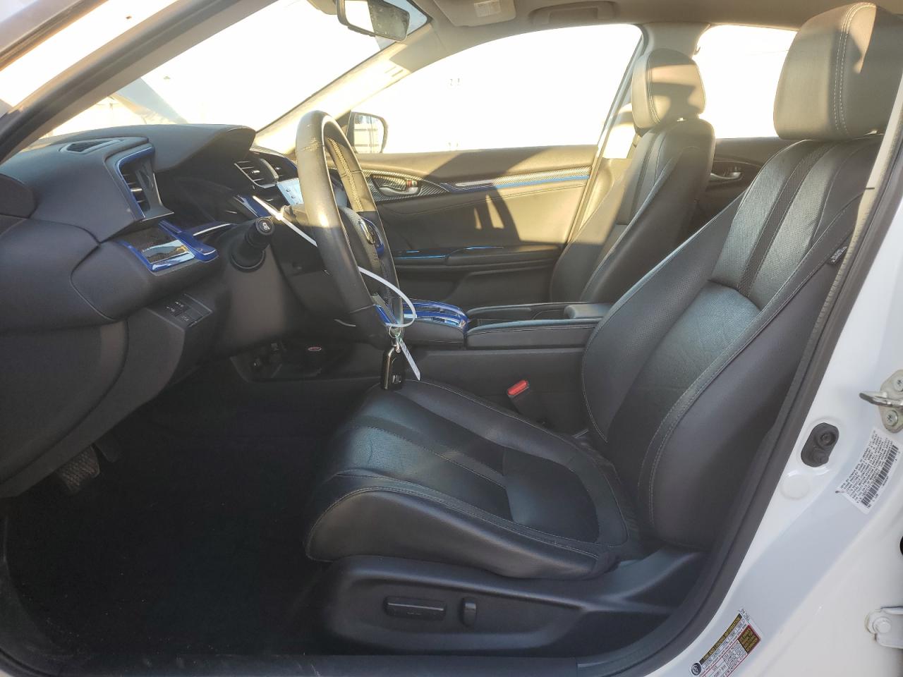 2020 Honda Civic VIN 19XFC1F71LE207911 Copart auction photo, rear end / frame damage damage thumbnail 7