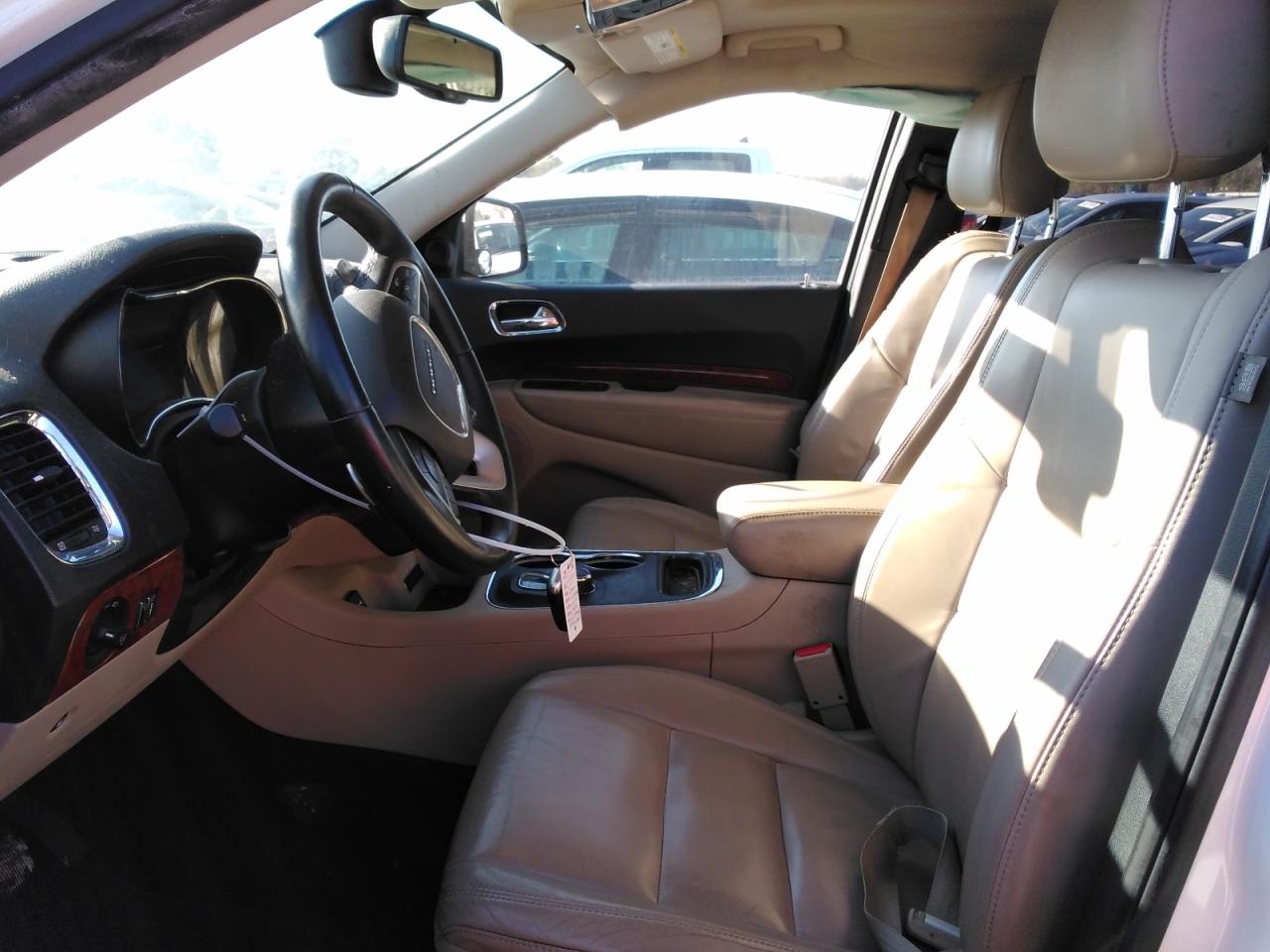 2014 Dodge Durango VIN 1C4RDHDG9EC539319 Copart auction photo, side / rear end damage thumbnail 7