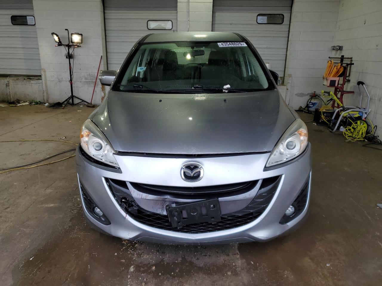 2015 Mazda 5 VIN JM1CW2CL6F0179831 Copart auction photo, front end / side damage thumbnail 5