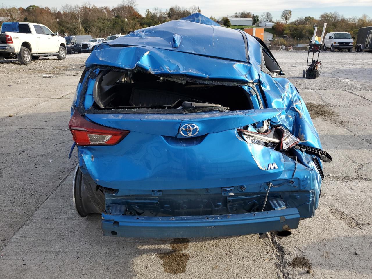2018 Toyota Corolla VIN JTNKARJE5JJ571205 Copart auction photo, all over / rollover damage thumbnail 6