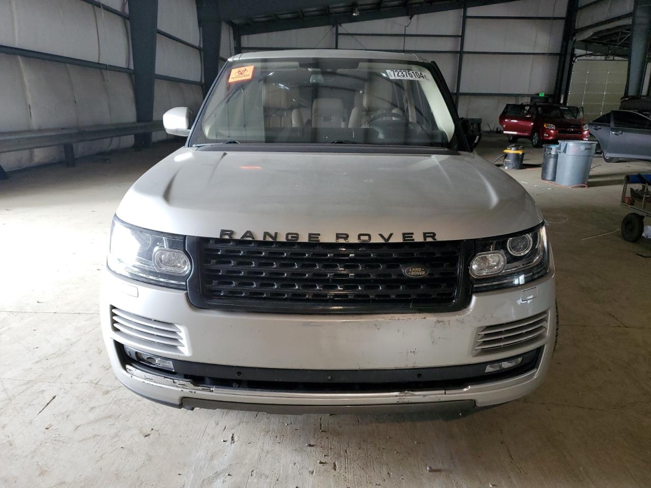 2016 Land Rover Range Rover VIN SALGS2EF9GA301512 Copart auction photo, all over / vandalism damage thumbnail 5