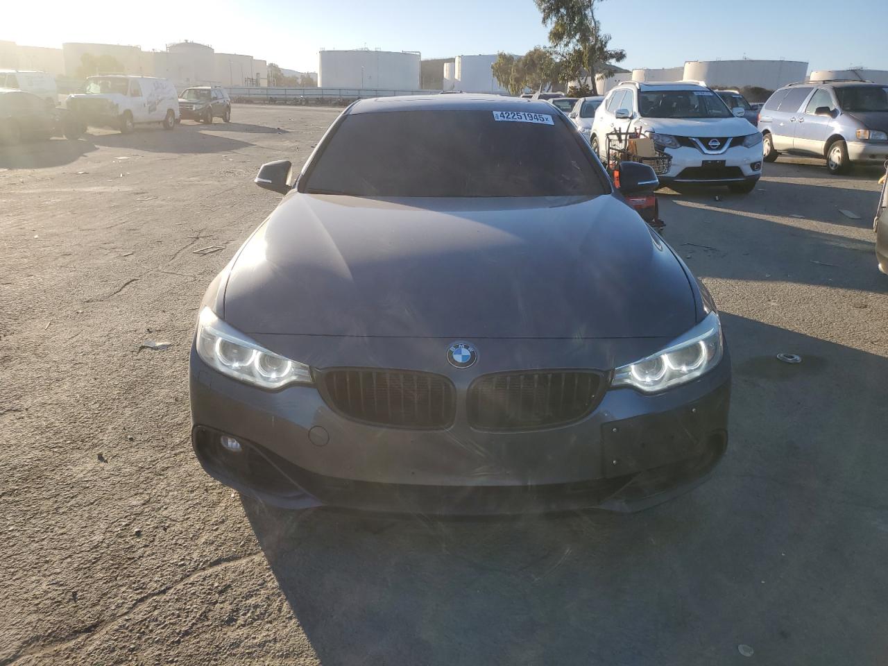 2014 BMW 4er VIN WBA3N9C51EK244646 Copart auction photo, rear end damage thumbnail 5