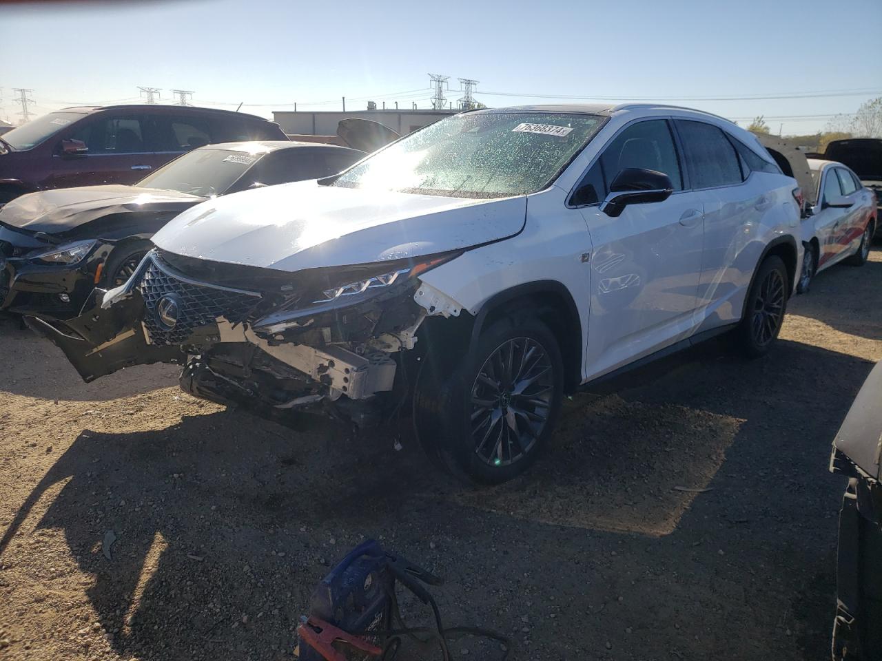 2022 Lexus RX VIN 2T2YZMDA4NC328887