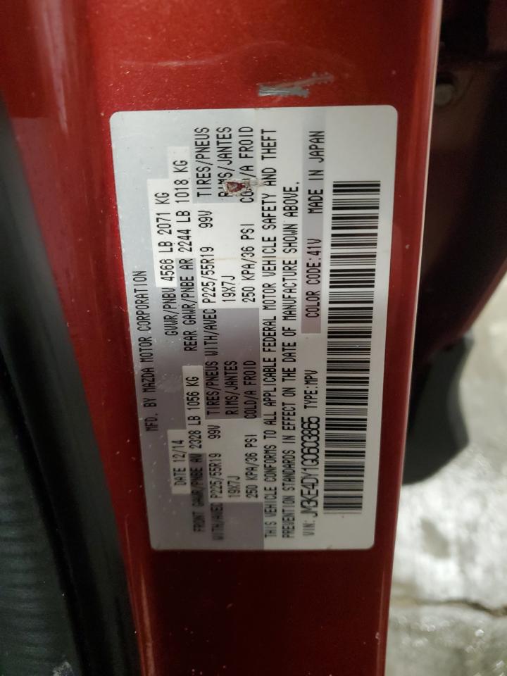 2016 Mazda CX-5 VIN JM3KE4DY1G0603865 Copart auction photo, side / undercarriage damage thumbnail 13