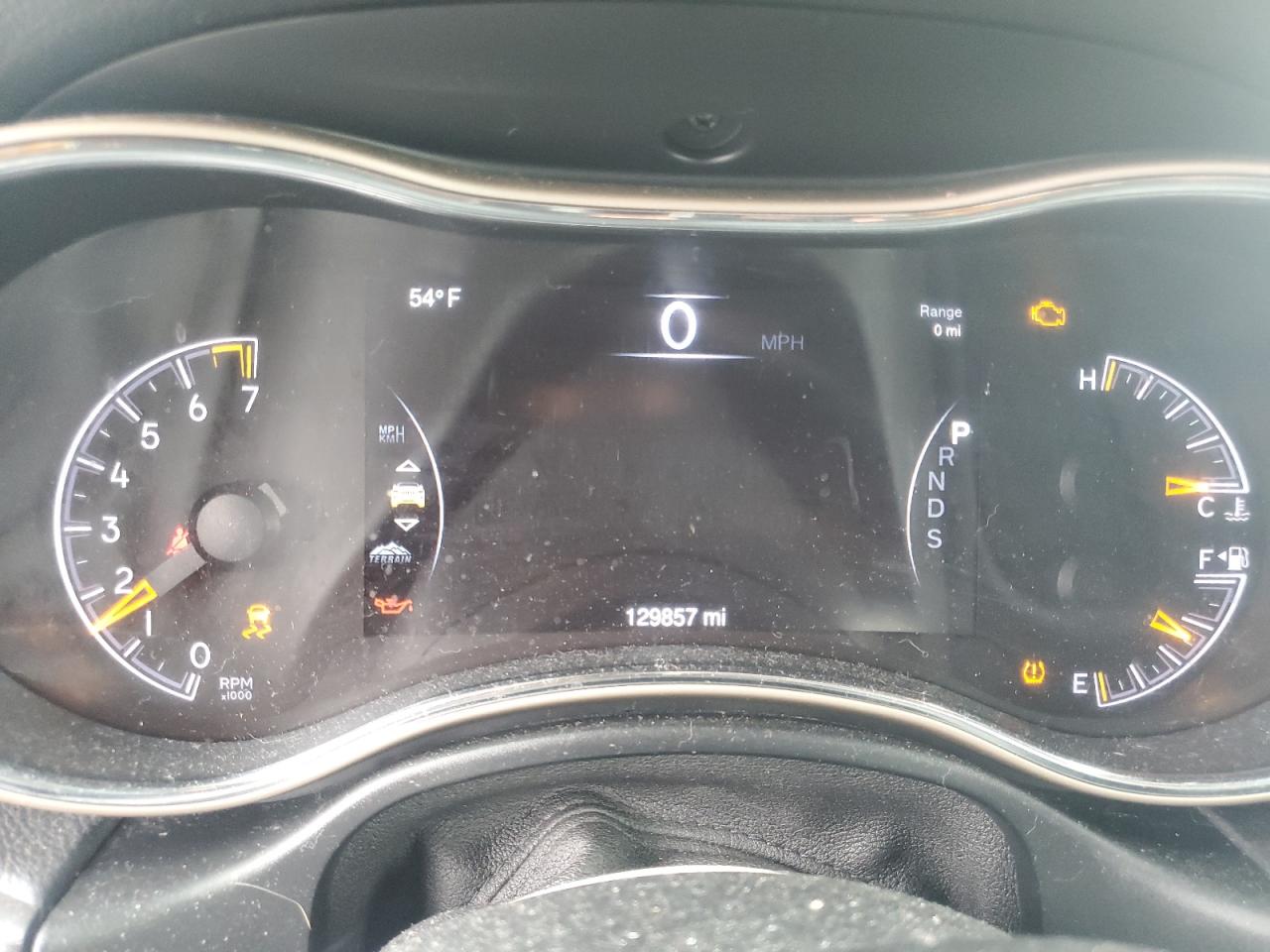 2015 Jeep Grand Cherokee VIN 1C4RJFBG9FC726268 Copart auction photo, front end / side damage thumbnail 9