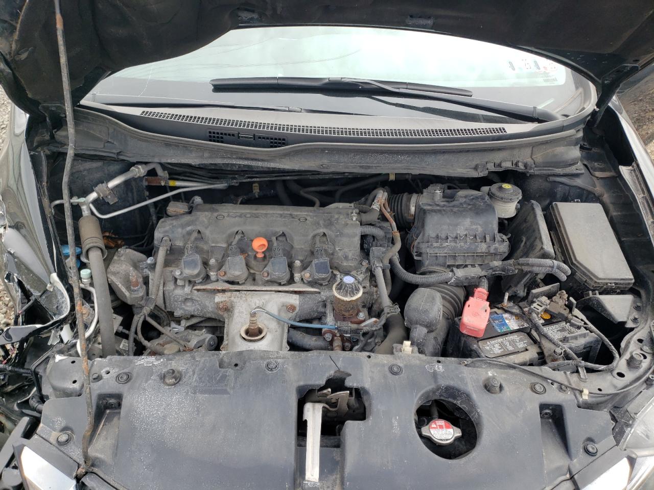 2014 Honda Civic VIN 19XFB2F59EE221713 Copart auction photo, all over damage thumbnail 12