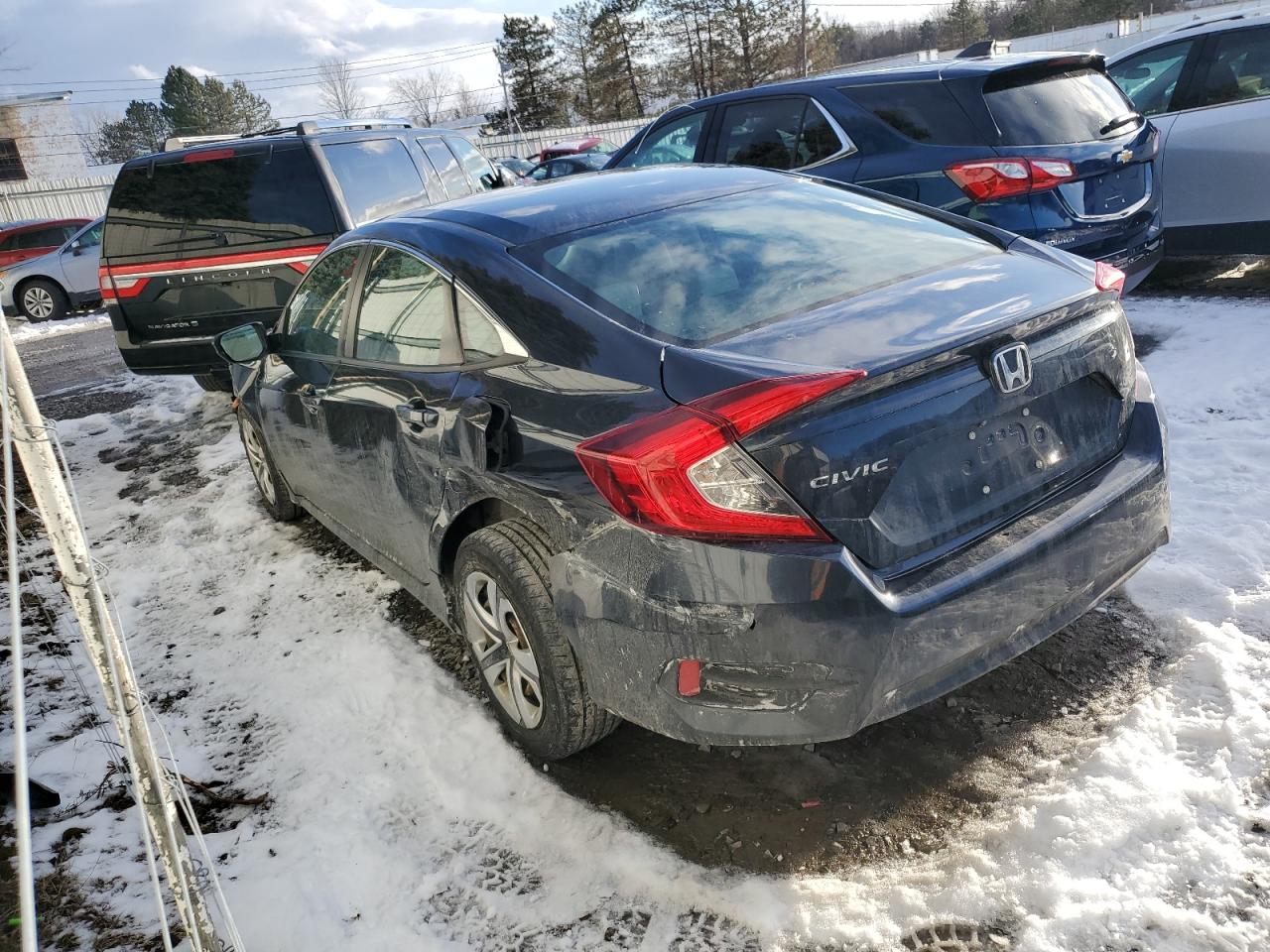 2016 Honda Civic VIN 19XFC2F57GE221080 Copart auction photo, front end / all over damage thumbnail 2