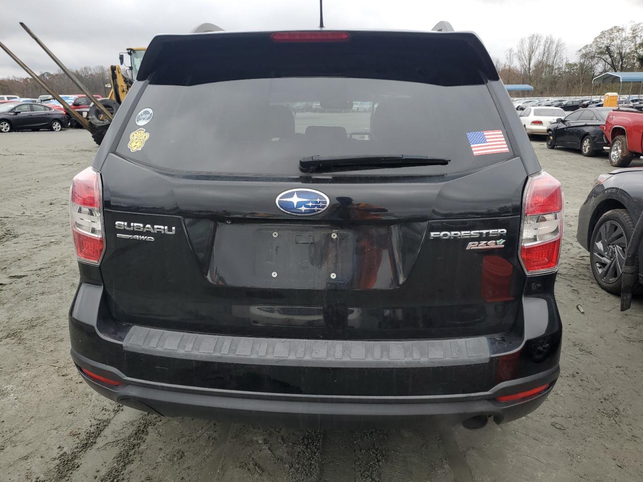2014 Subaru Forester VIN JF2SJAHCXEH501904 Copart auction photo, front end damage thumbnail 6