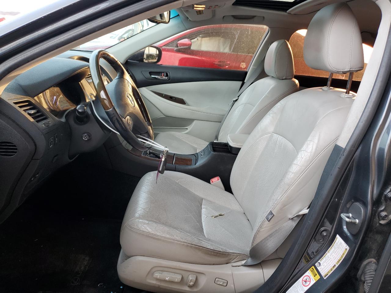2010 Lexus ES VIN JTHBK1EG0A2378225 Copart auction photo, rear end / side damage thumbnail 7