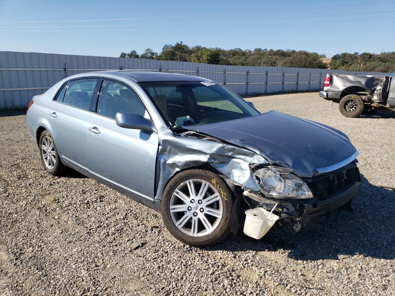 2007 Toyota Avalon VIN 4T1BK36B87U217582 Copart auction photo, front end / side damage thumbnail 4