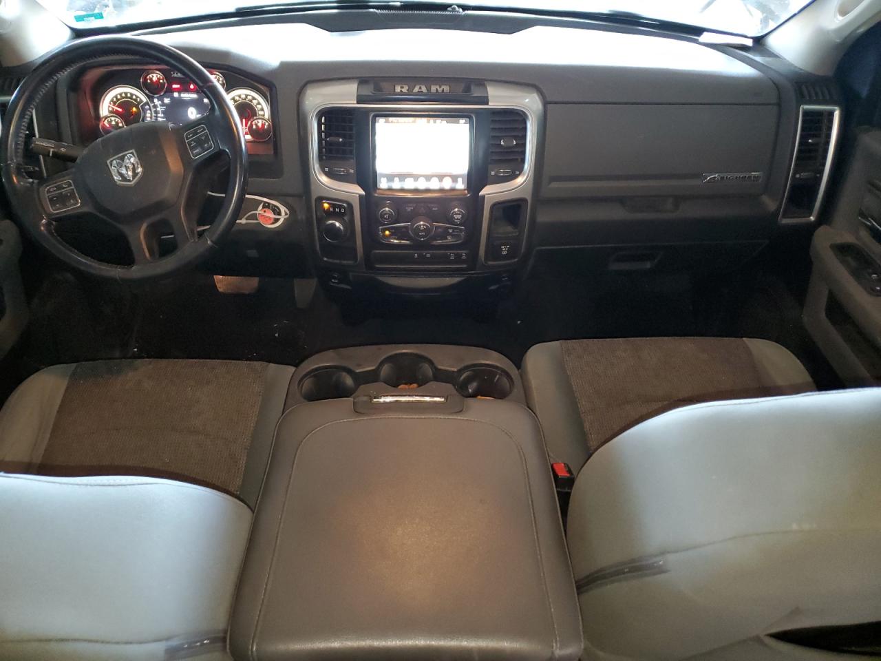 2017 RAM 1500 VIN 3C6RR6LT9HG783520 Copart auction photo, front end damage thumbnail 8