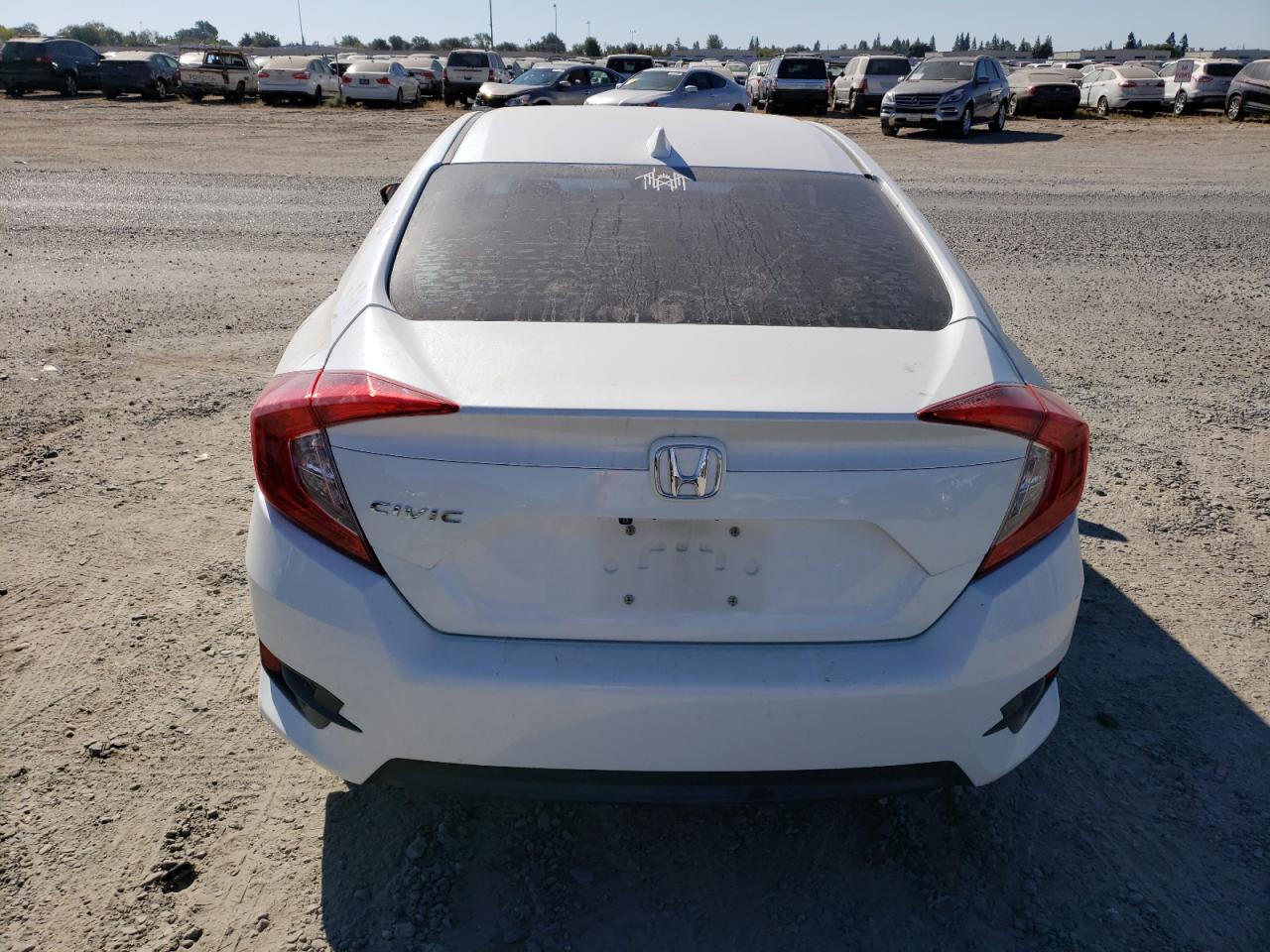 2017 Honda Civic VIN 19XFC2F73HE214825 Copart auction photo, front end damage thumbnail 6