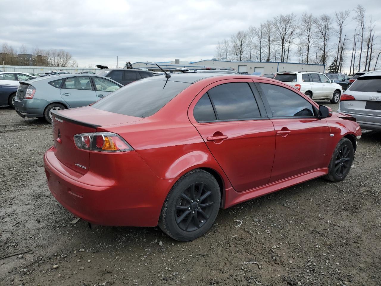 2017 Mitsubishi Lancer VIN JA32U2FU9HU012279 Copart auction photo, front end damage thumbnail 3