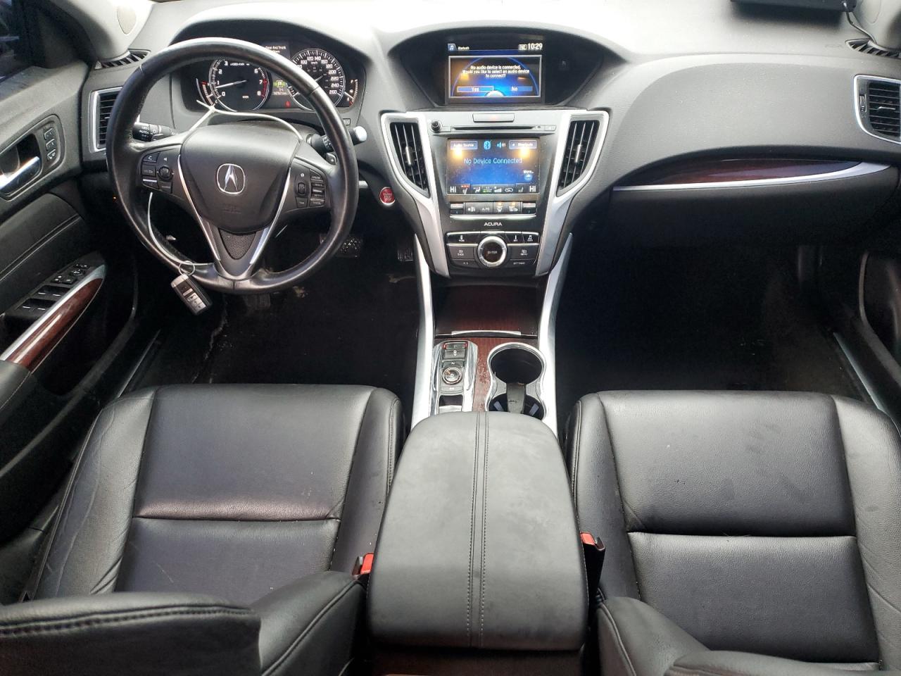 2017 Acura TLX VIN 19UUB3F38HA801605 Copart auction photo, front end damage thumbnail 8