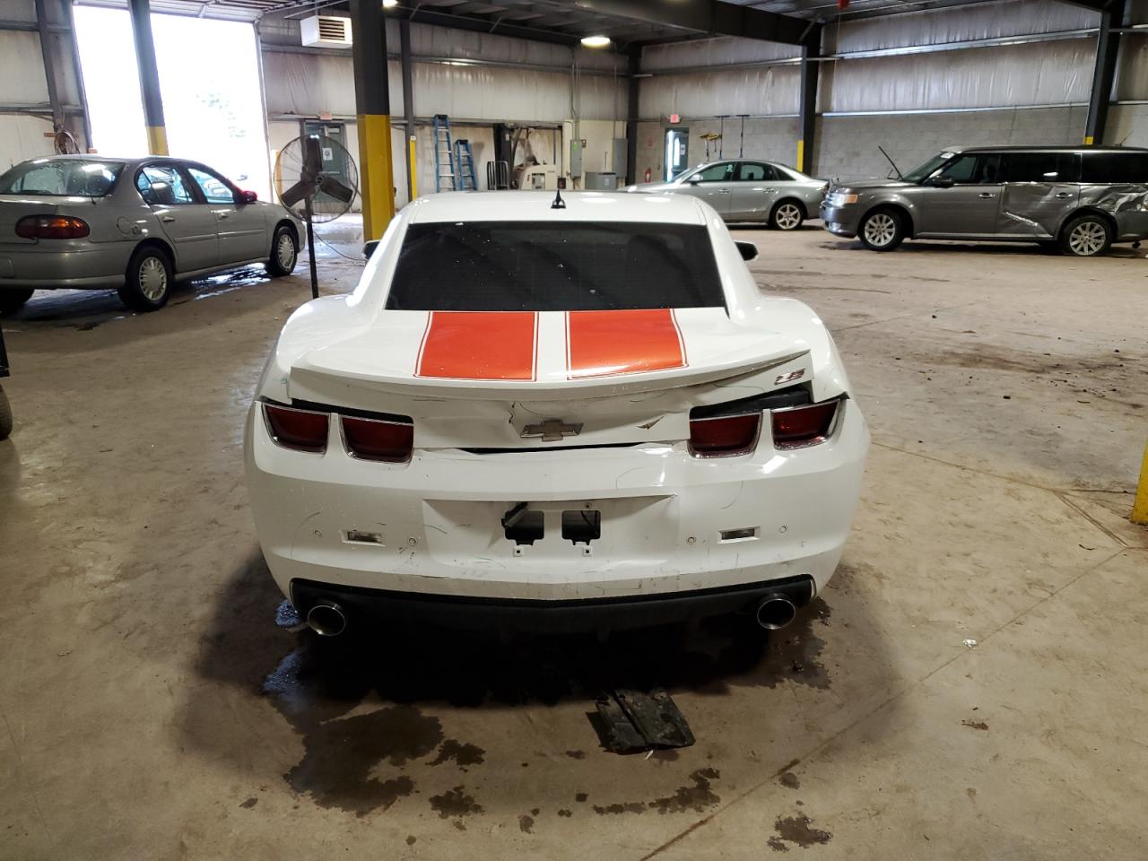 2011 Chevrolet Camaro VIN 2G1FK1EJ8B9107391 Copart auction photo, rear end / side damage thumbnail 6